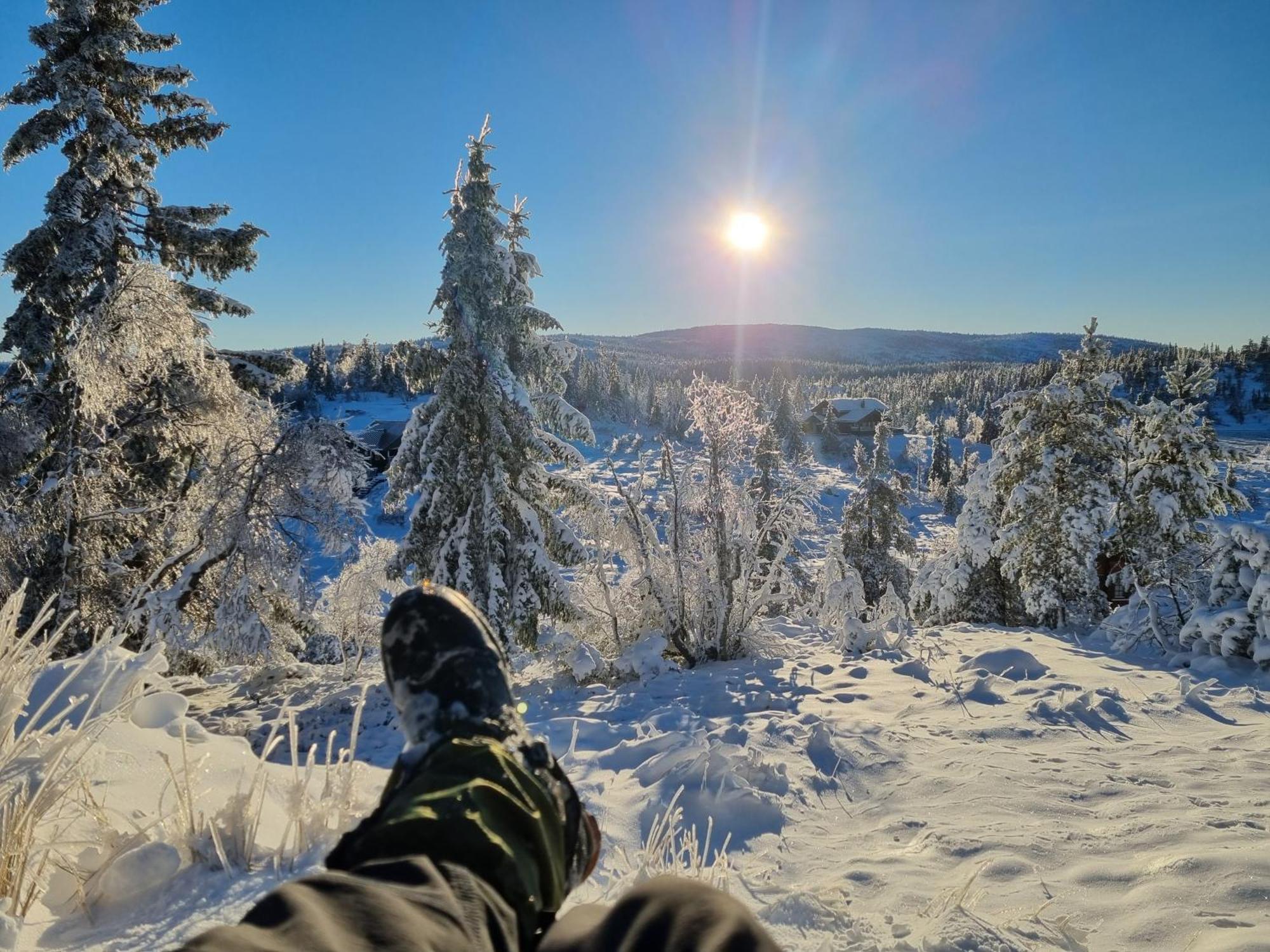 Ro I Sjelen. Hytte Til Leie Pa Skrim. 콩스베르그 외부 사진